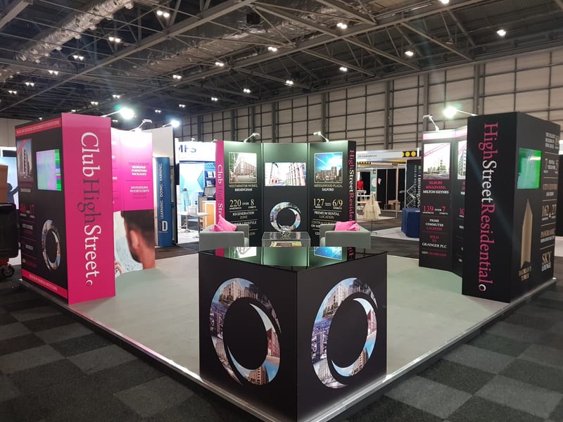Award-winning exhibition stand by Beacon Signs