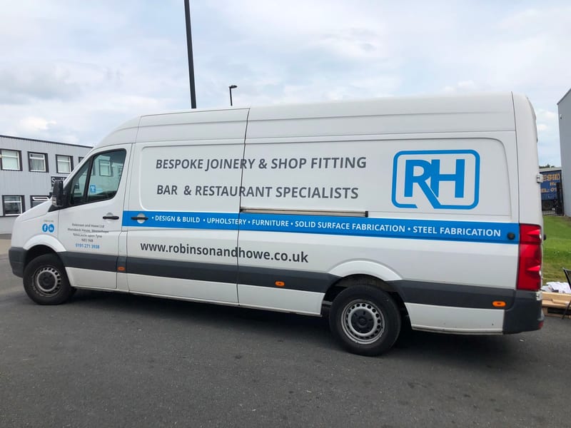 Vehicle livery by Beacon Signs